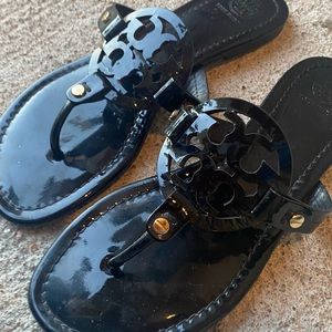 Perfect condition. Used . Authentic Tory Burch Miller sandals